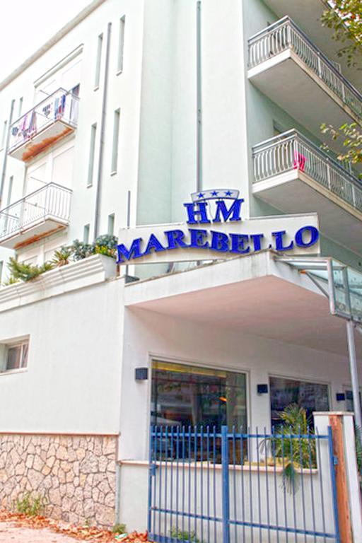 Hotel Marebello Rímini Exterior foto